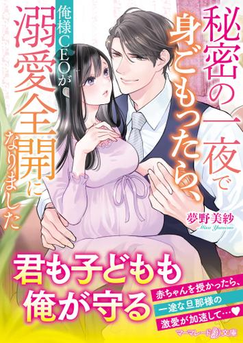 秘密の一夜で身ごもったら、俺様CEOが溺愛全開になりました