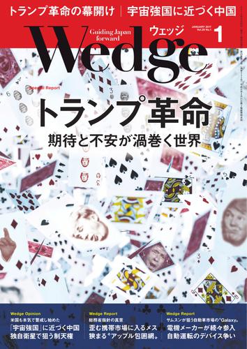 WEDGE（ウェッジ） (2017年1月号)