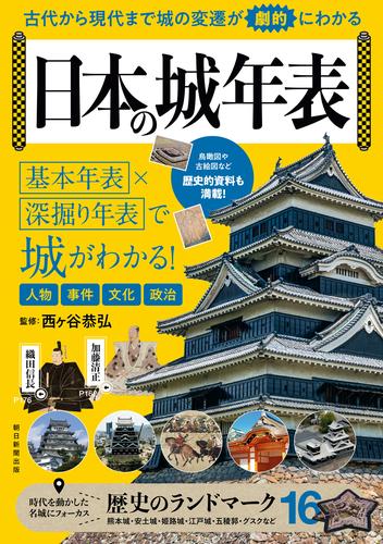 古代から現代まで　城の変遷が劇的にわかる　日本の城年表