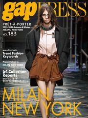 2025-26 A/W gap PRESS vol.183 MILAN / NEW YORK