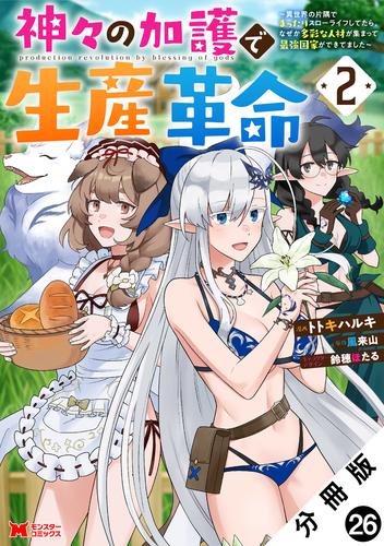 神々の加護で生産革命～異世界の片隅でまったりスローライフしてたら、なぜか多彩な人材が集まって最強国家ができてました～（コミック） 分冊版 ： 26