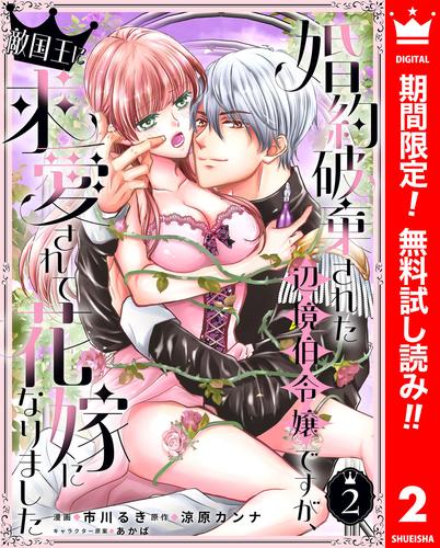 【無料】婚約破棄された辺境伯令嬢ですが、敵国王に求愛されて花嫁になりました 2